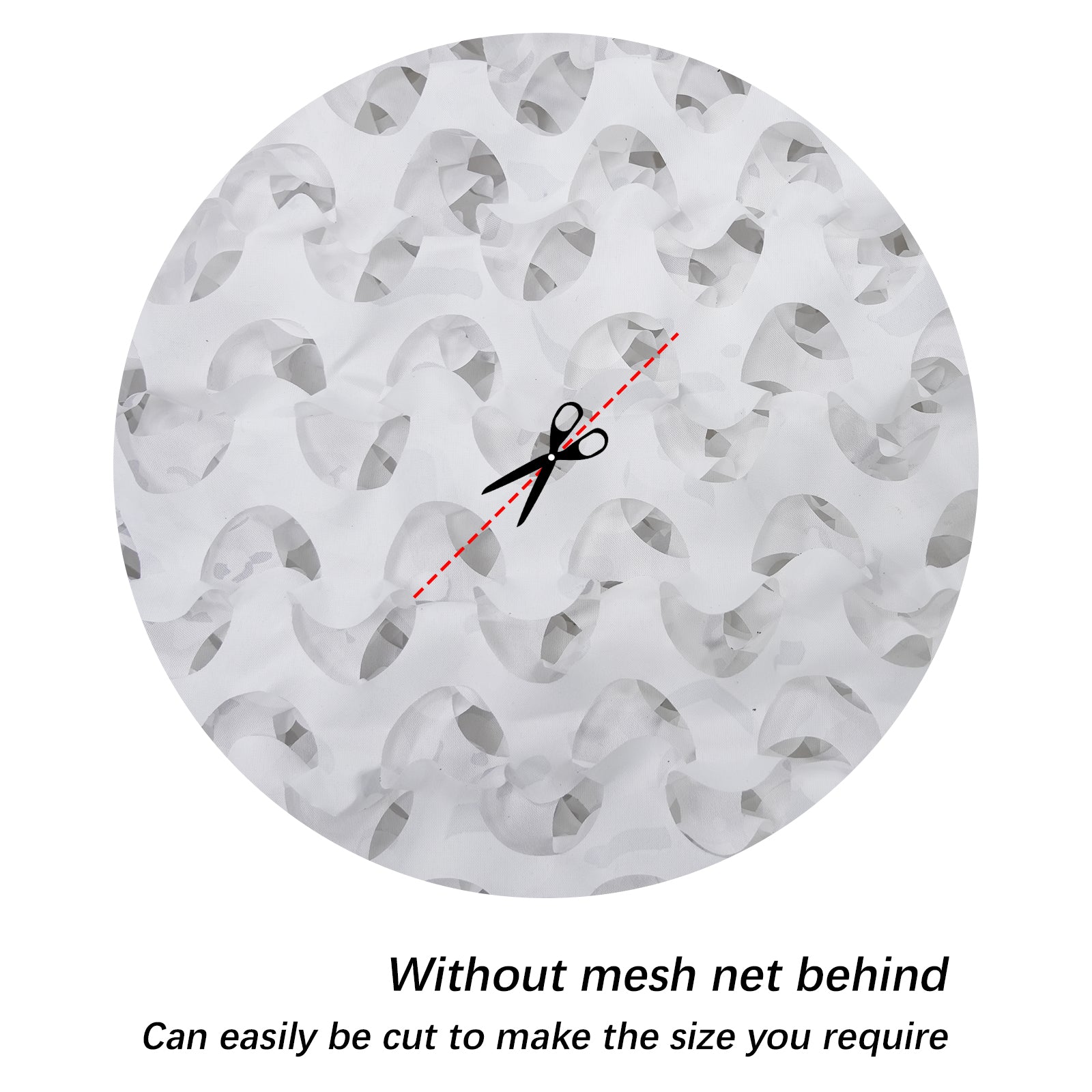 LOOGU Hunting Camo Netting Spretta White Camo