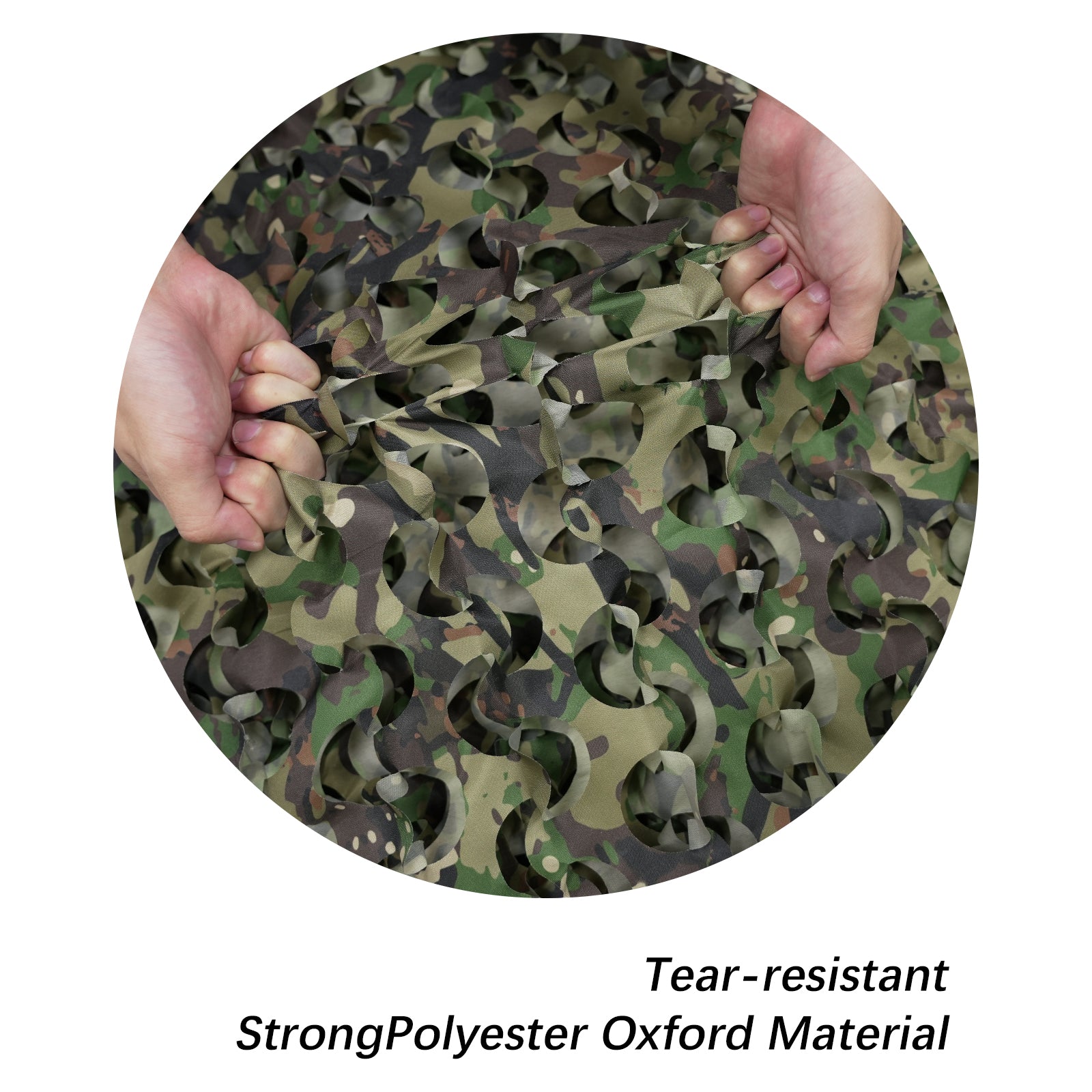 LOOGU Hunting Camo Netting Spretta Woodland Camo
