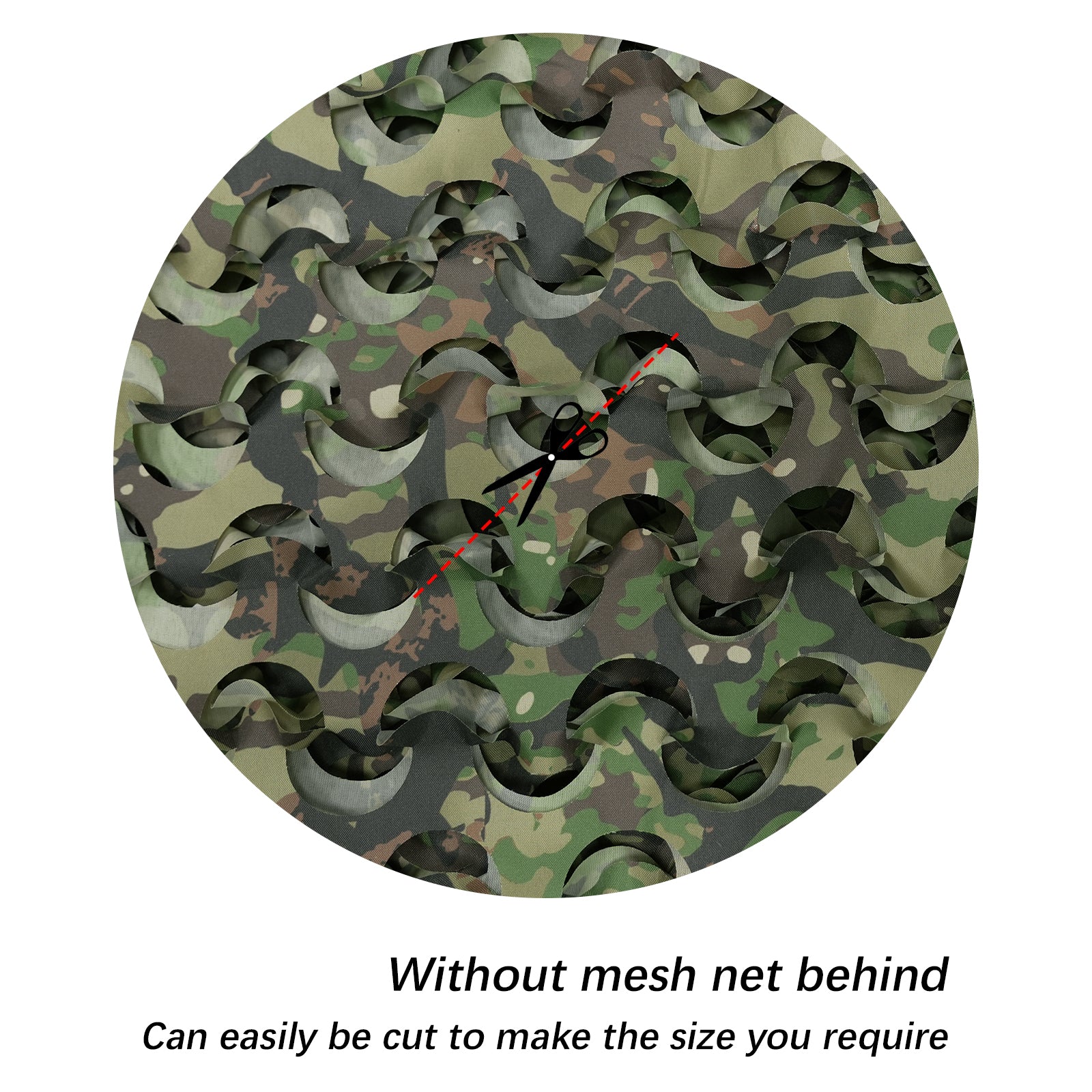 LOOGU Hunting Camo Netting Spretta Woodland Camo
