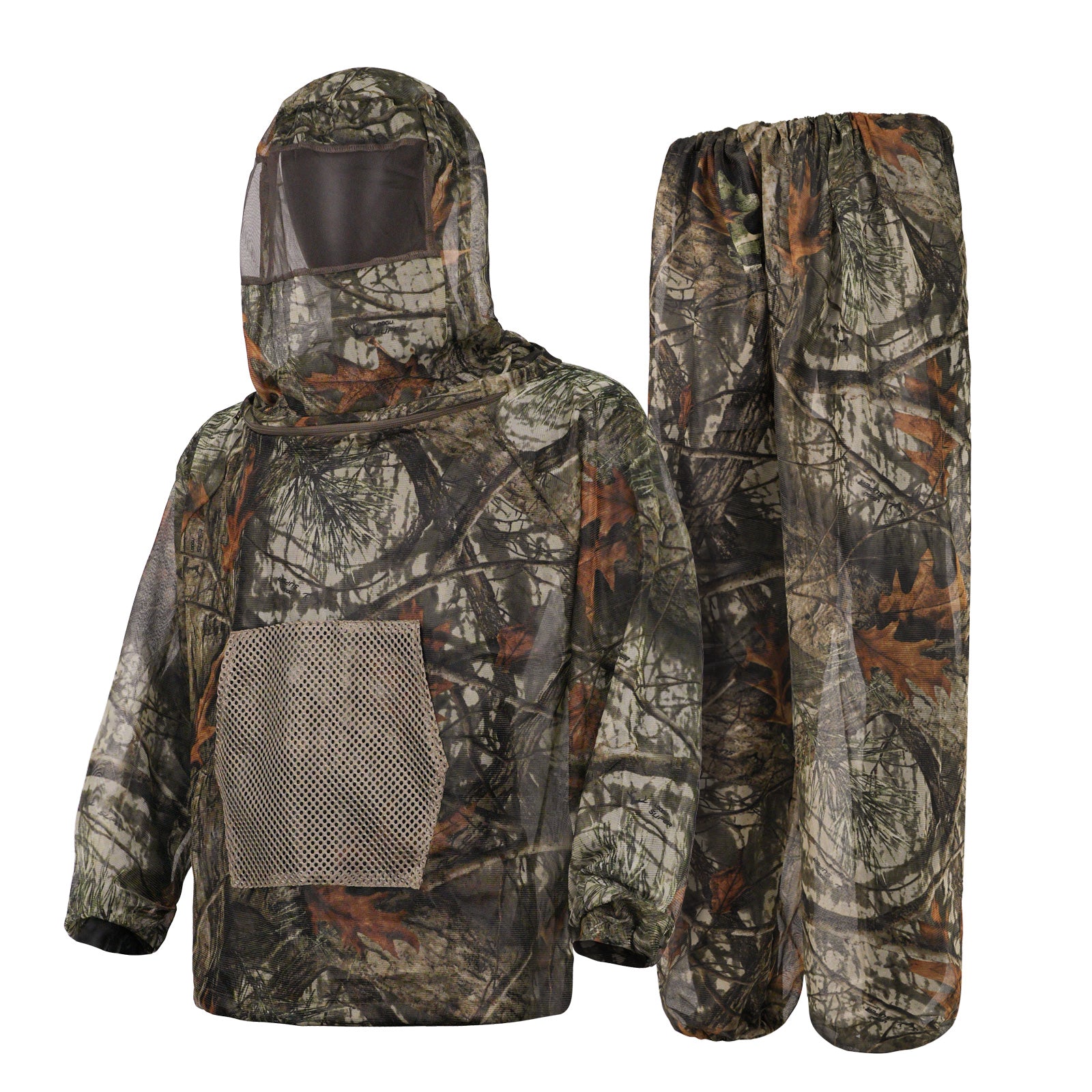 LOOGU Mosquito Suits, Net Bug Pants & Jacket Hood Sets - Ultra-fine Mesh