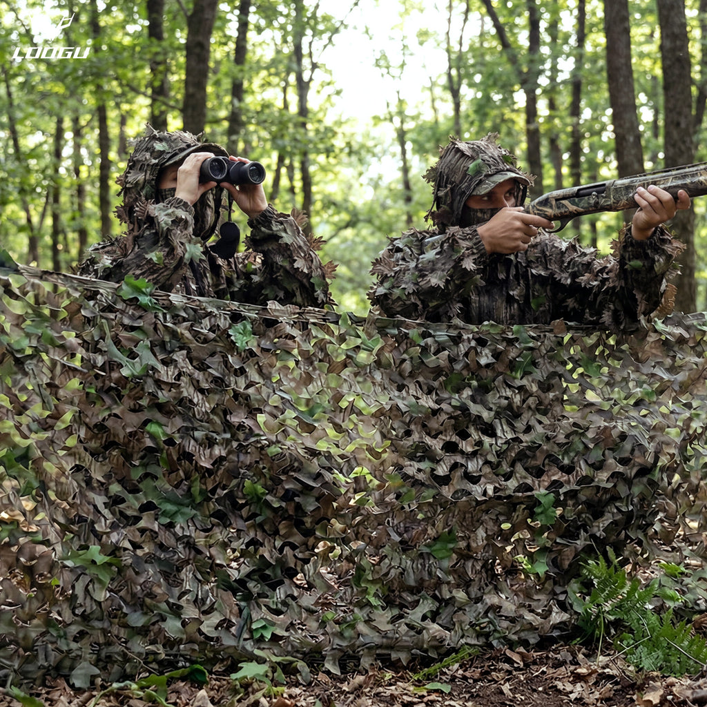 LOOGU BULK ROLLS Camo Netting Custom Size