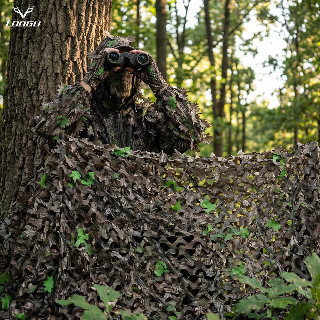 LOOGU BULK ROLLS Camo Netting Custom Size