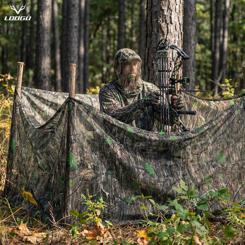LOOGU Camo Netting Mesh Fabric Cloth Material Custom Size
