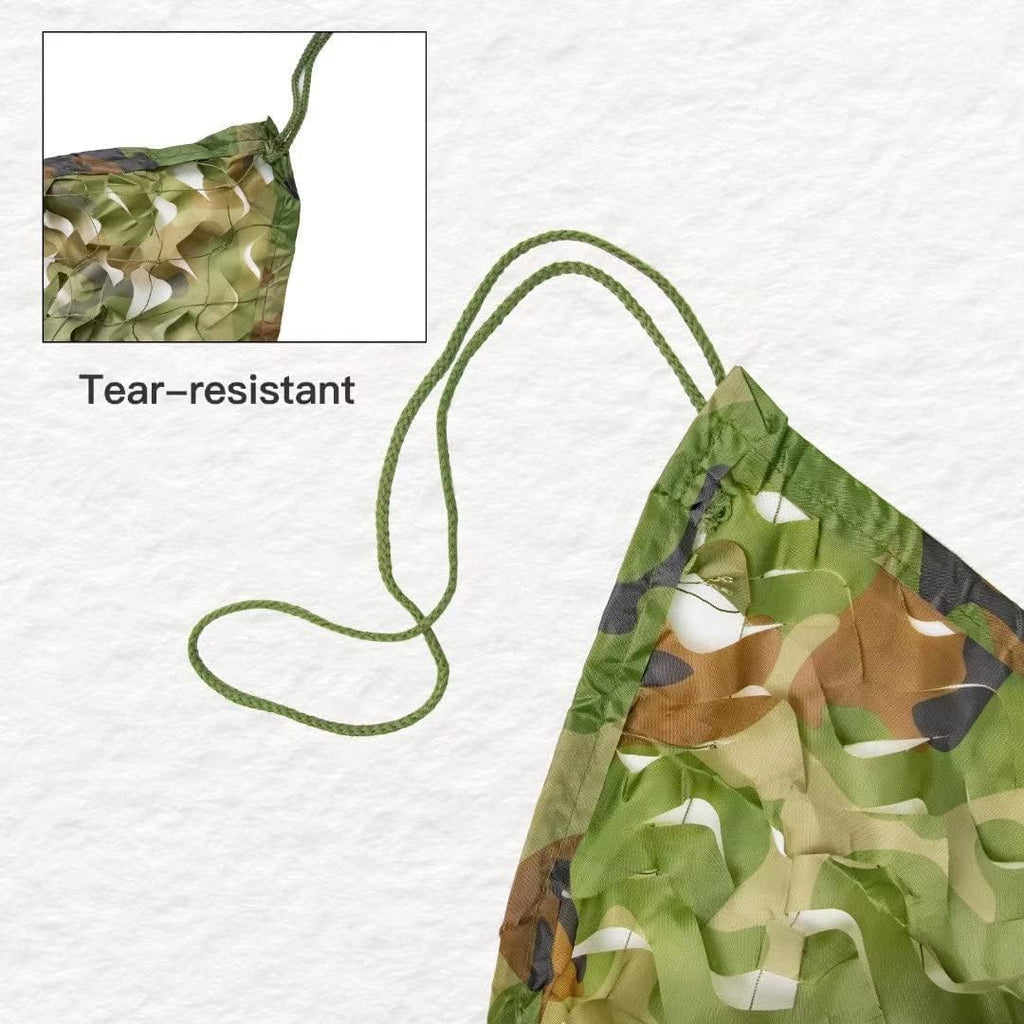 LOOGU Camo Netting Camping Military Hunting Woodland Camo