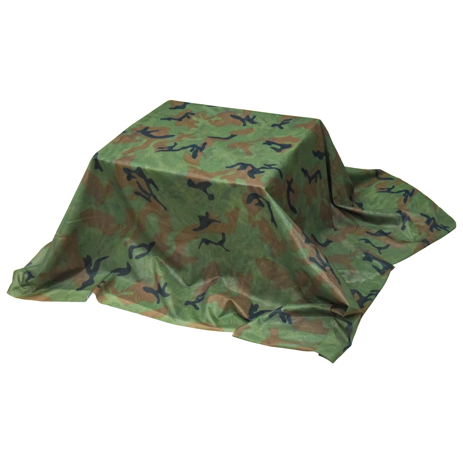 LOOGU Camo Netting, Duck Blinds Cover, Quiet Mesh Net, Camouflage Netting Cover Army Military 59" W Mesh Fabric Cloth Material for Hunting Blind
