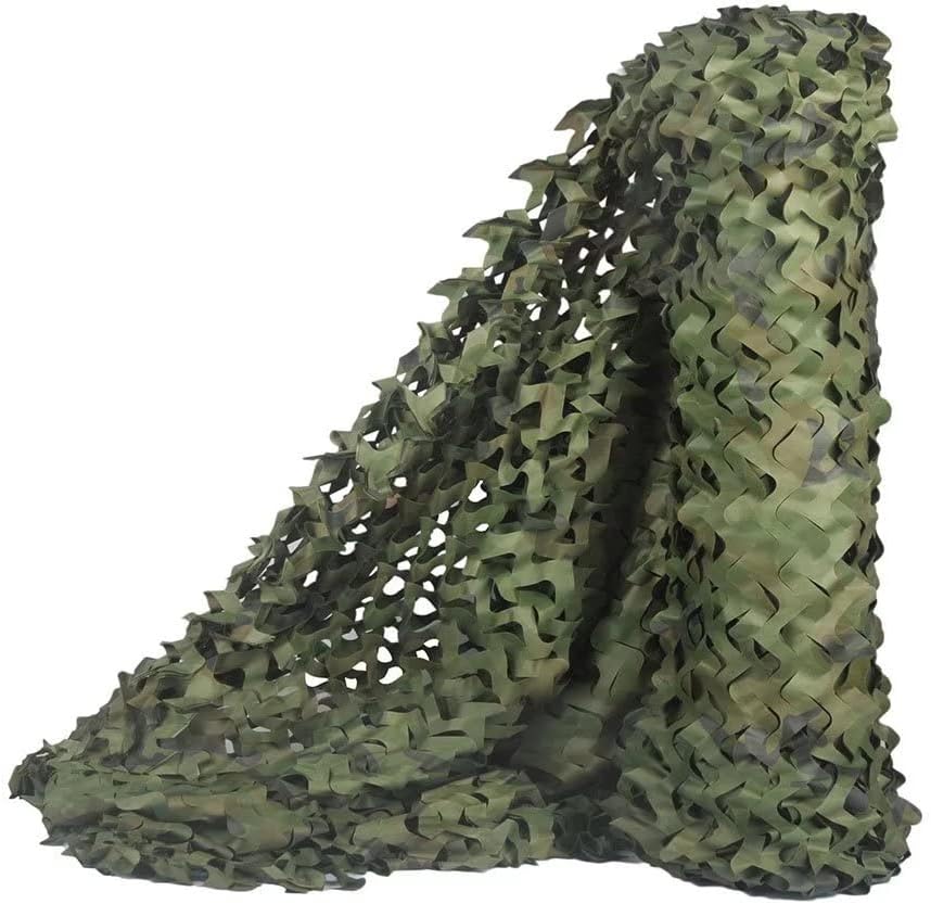 LOOGU BULK ROLLS Woodland Camo Netting Custom Size
