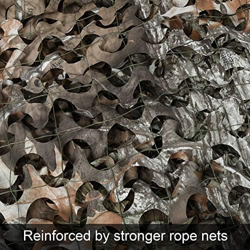 LOOGU Camo Netting Camping Military Hunting Super Tree Camo