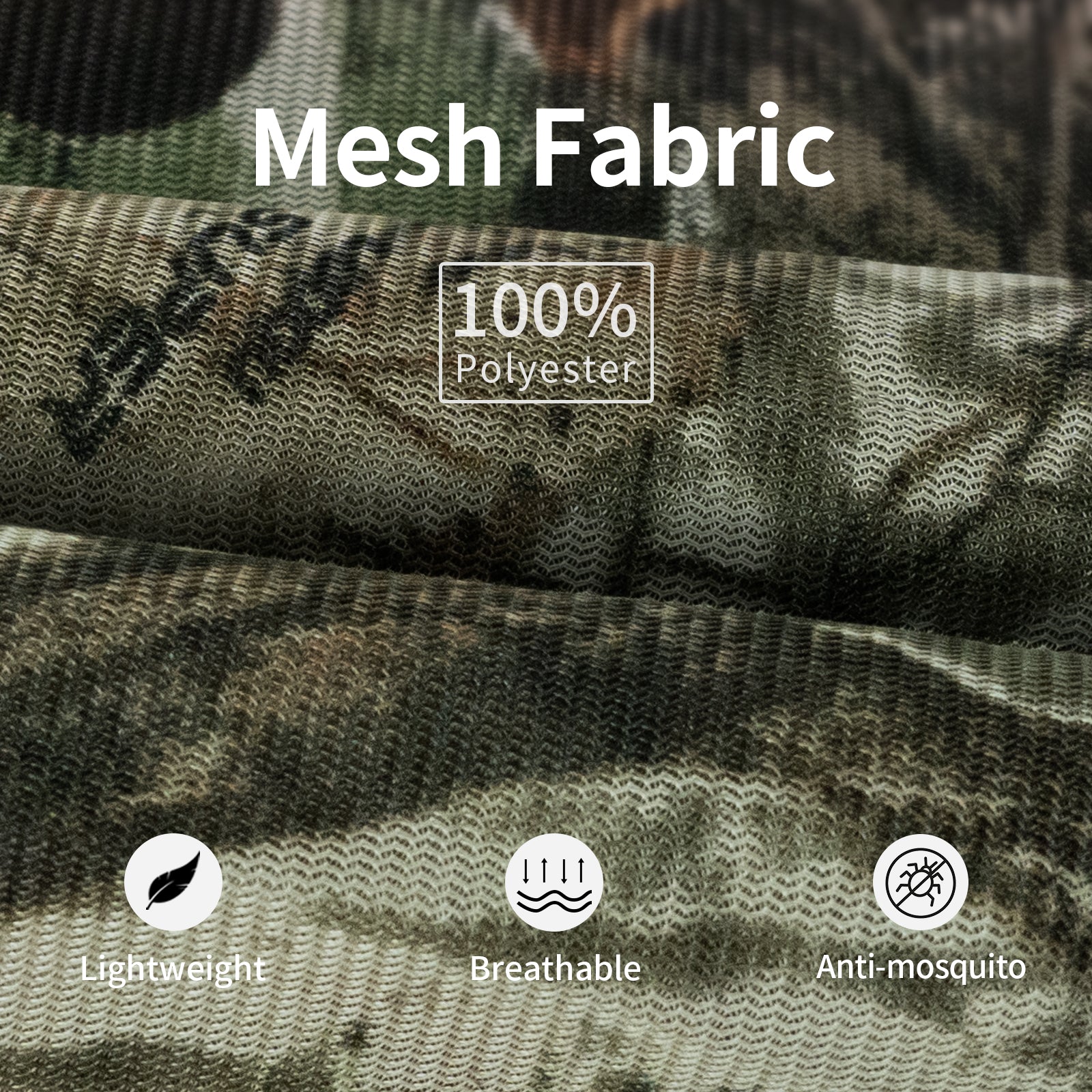 LOOGU Mosquito Suits, Net Bug Pants & Jacket Hood Sets - Ultra-fine Mesh