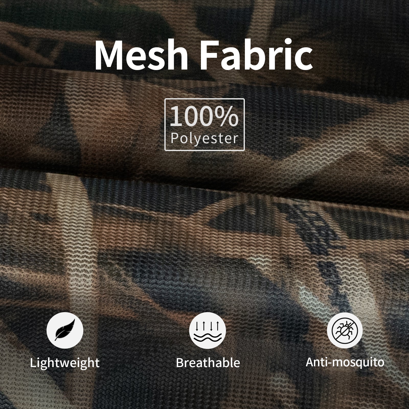 LOOGU Mosquito Suits, Net Bug Pants & Jacket Hood Sets - Ultra-fine Mesh