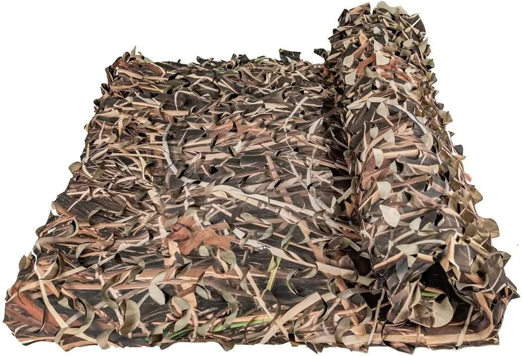 LOOGU Halfcircle Cutting Camo Netting Grass Shadow Camo