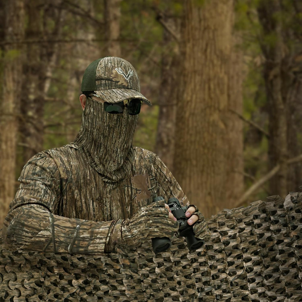 LOOGU BULK ROLLS Camo Netting Custom Size