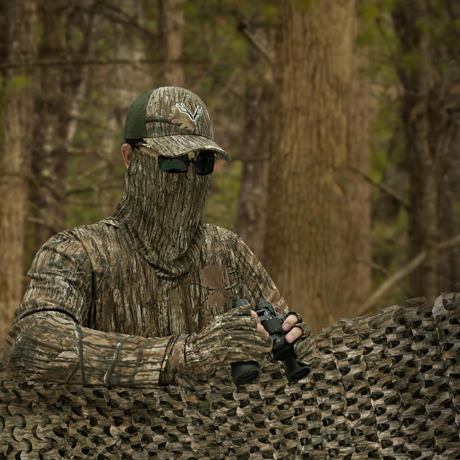 LOOGU BULK ROLLS Camo Netting Custom Size