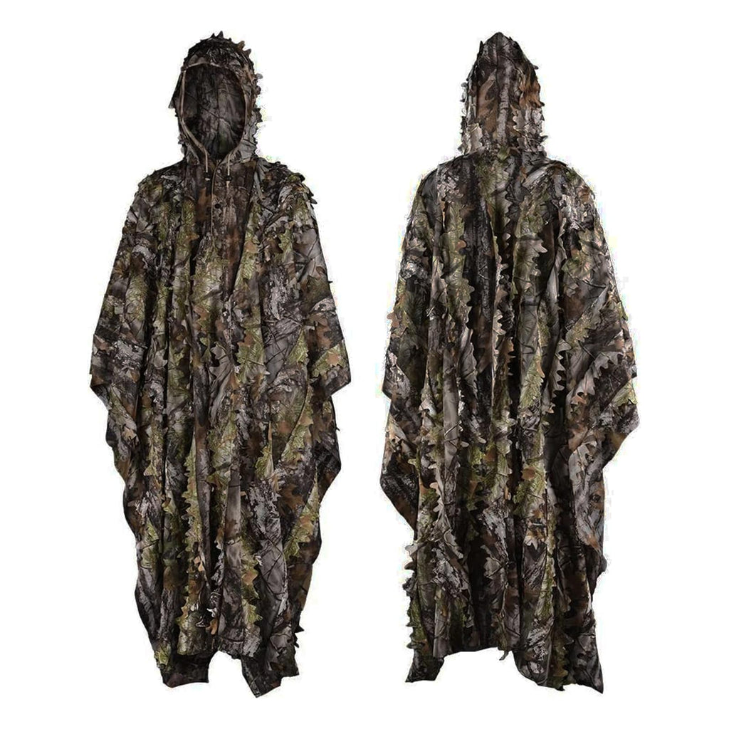 LOOGU Hunting Ghillie Suit, 3D Leafy Camo Suit Military and Shooting Accessories Tactical Gear Clothing