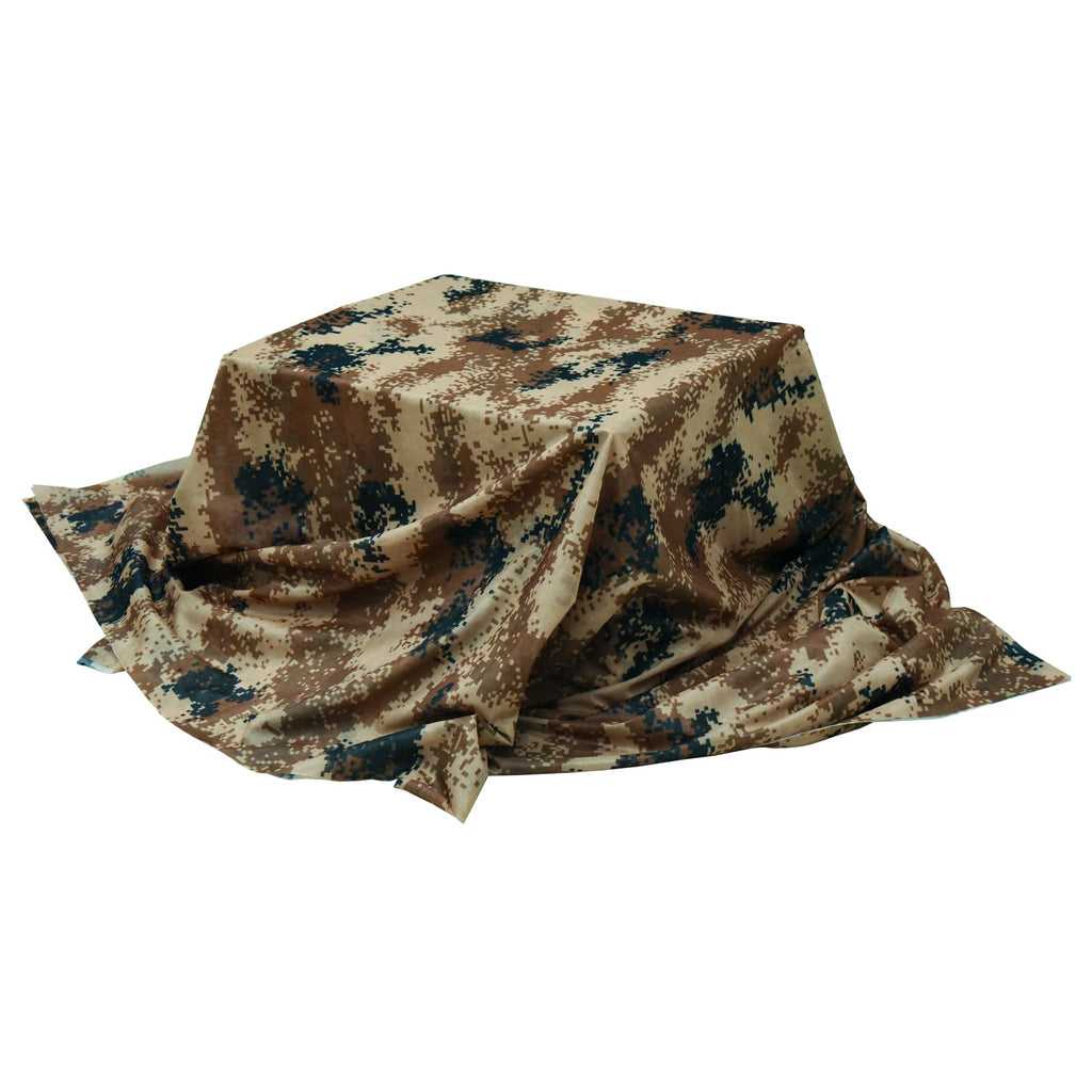 LOOGU Camo Netting, Duck Blinds Cover, Quiet Mesh Net, Camouflage Netting Cover Army Military 59" W Mesh Fabric Cloth Material for Hunting Blind