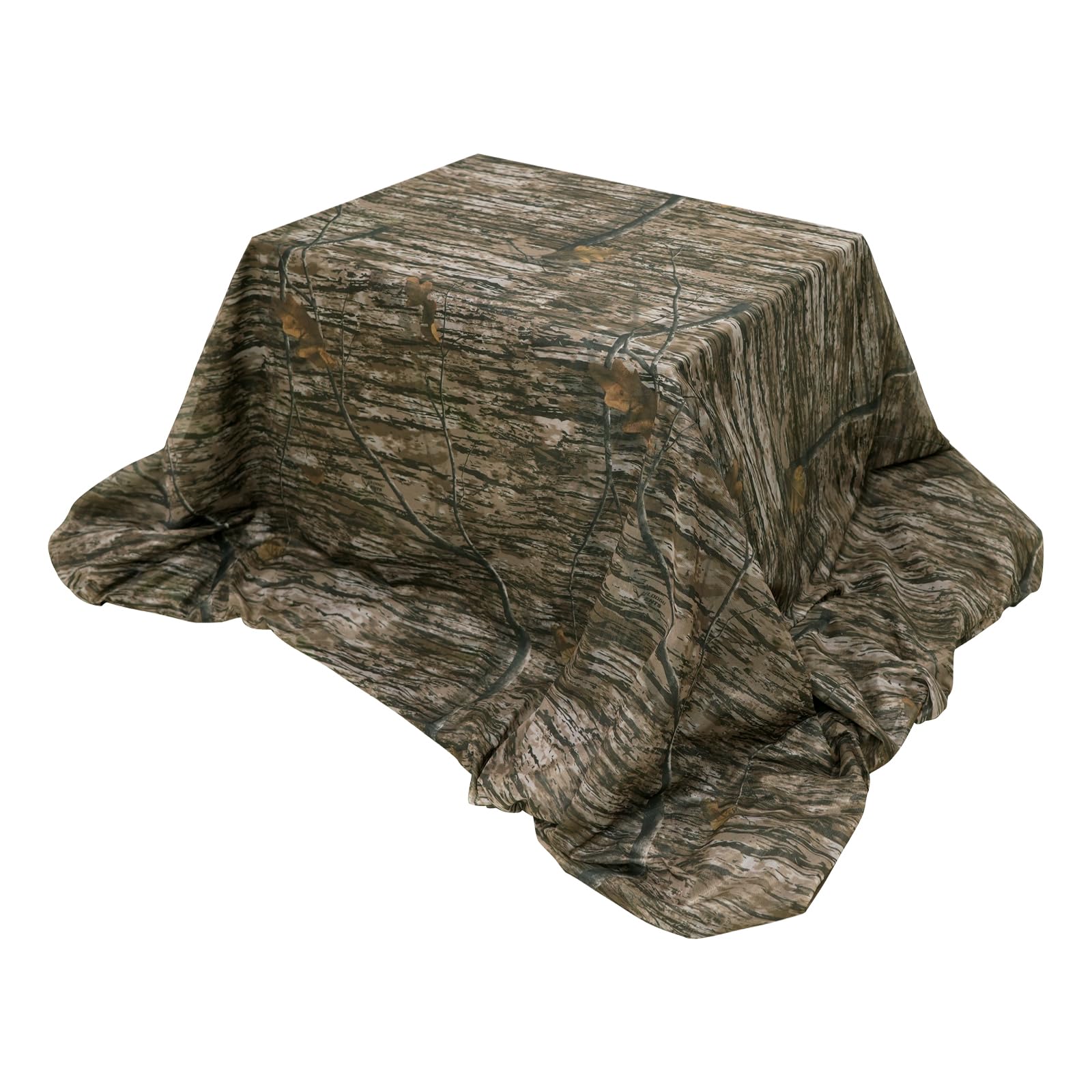 LOOGU Camo Netting, Duck Blinds Cover, Quiet Mesh Net, Camouflage Netting Cover Army Military 59" W Mesh Fabric Cloth Material for Hunting Blind