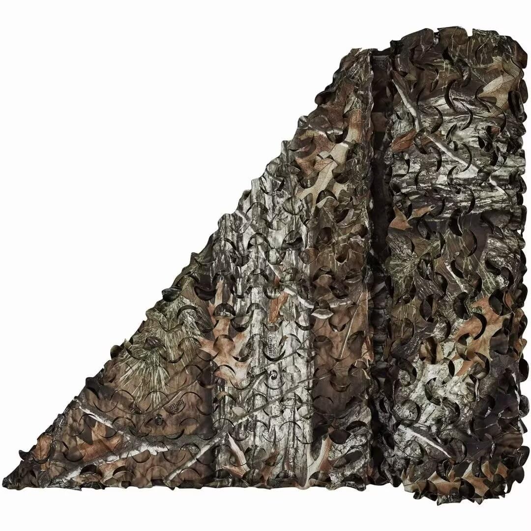 LOOGU Camo Netting, Camouflage Net Blinds Great for Sunshade Camping Shooting Hunting