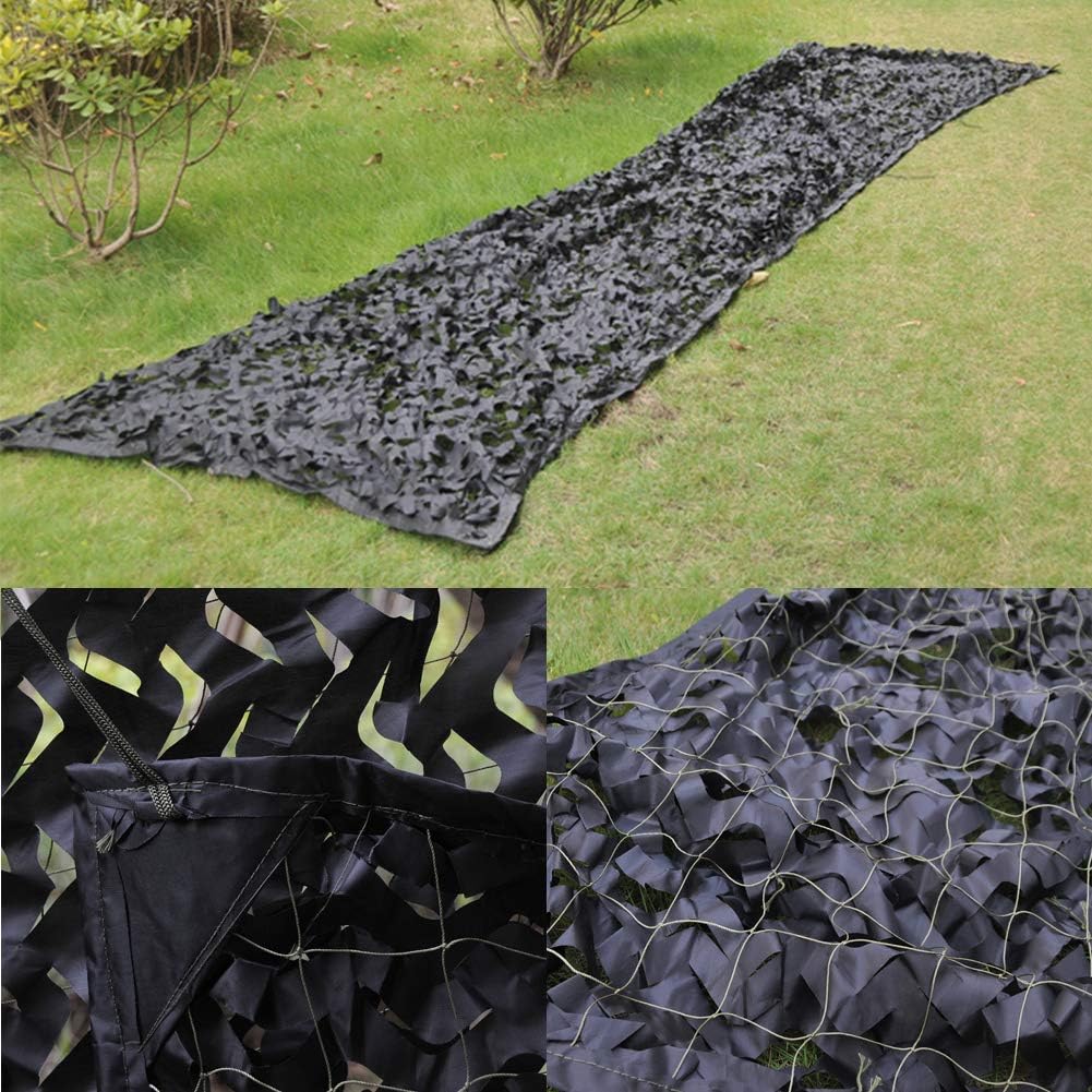 LOOGU Camo Netting Camping Military Hunting Solid
