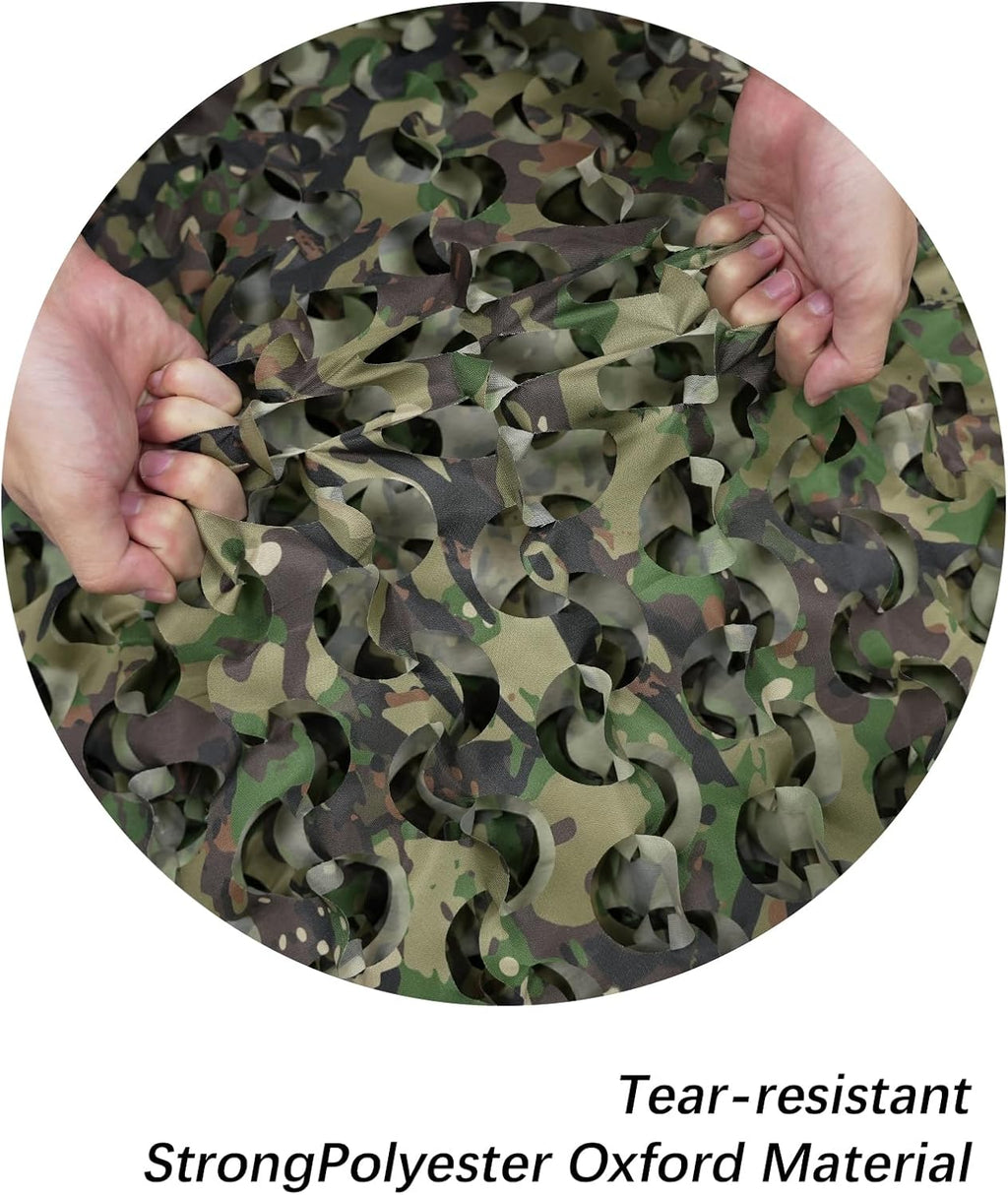 LOOGU BULK ROLLS Camo Netting Custom Size