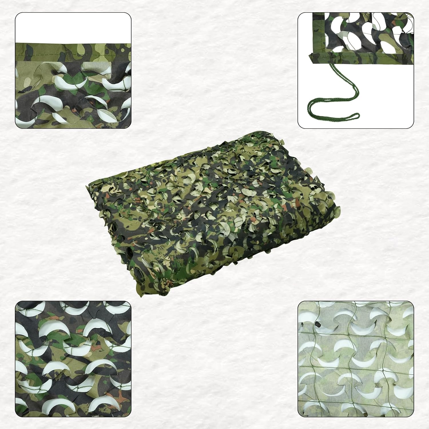 LOOGU Camo Netting Camping Military Hunting Spretta Camo