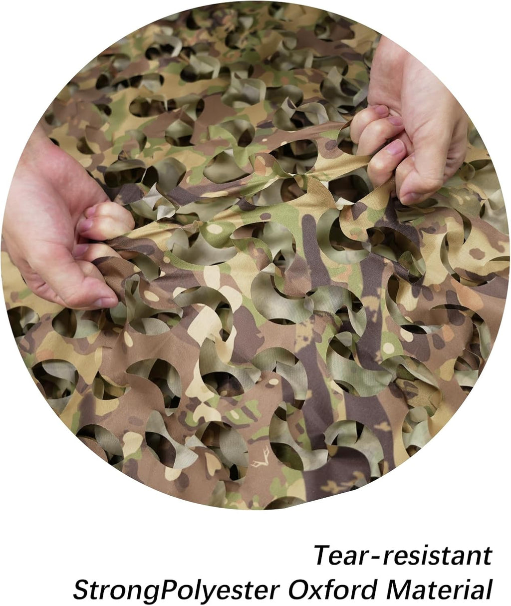 LOOGU BULK ROLLS Camo Netting Custom Size