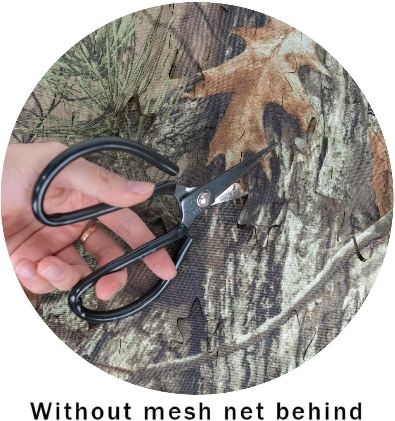 LOOGU Leaf Cutting Hunting Camo Netting Super Tree Camo