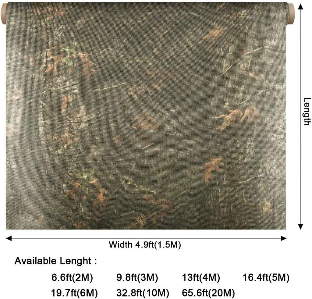 LOOGU Camo Scarf, Face Veil Super Tree Camo 1M x 1M