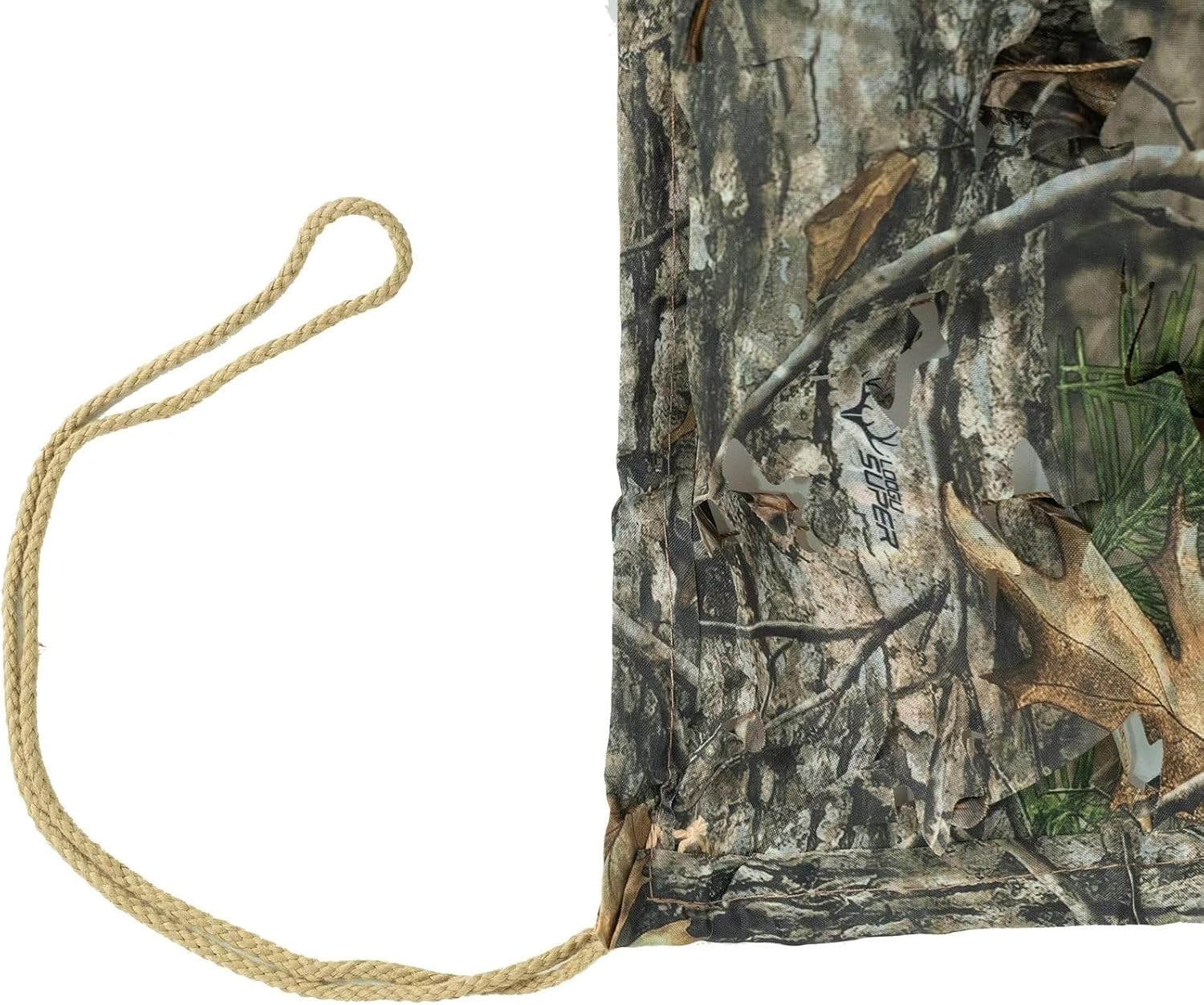 LOOGU Reversible Leaf Cutting Netting Camping Military Hunting Super Tree+Grass Shadow