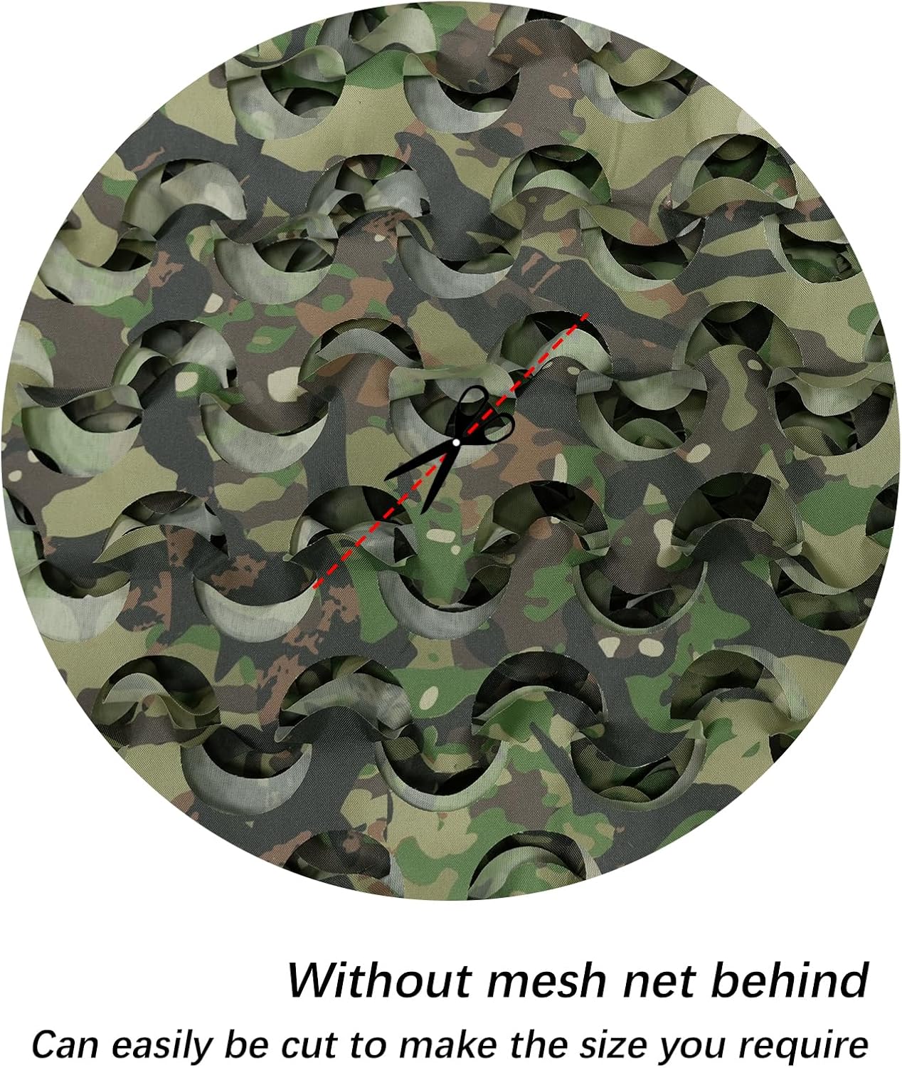 LOOGU BULK ROLLS Camo Netting Custom Size