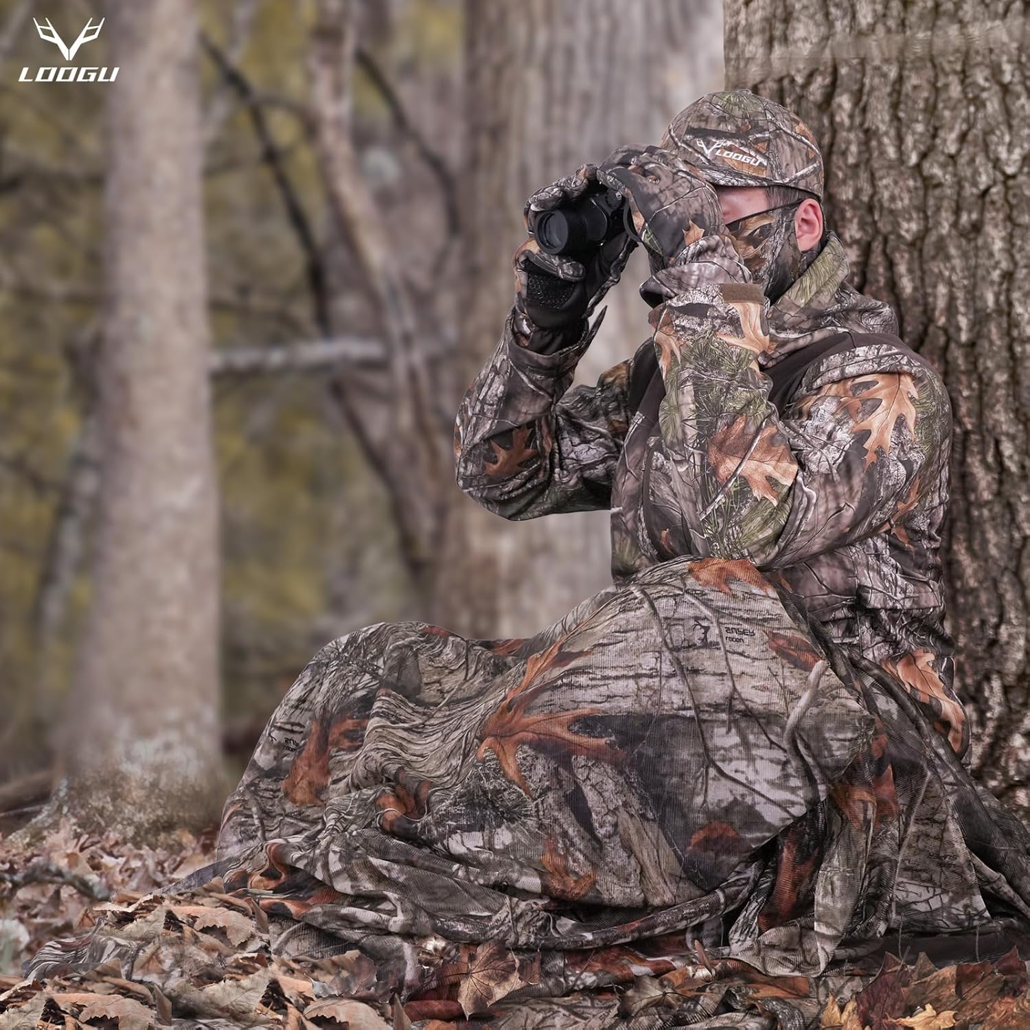 LOOGU Camo Netting Mesh Fabric Cloth Material Custom Size