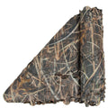 LOOGU Halfcircle Cutting Camo Netting Nonwoven Fabric-Reversible Grass Shadow Camo