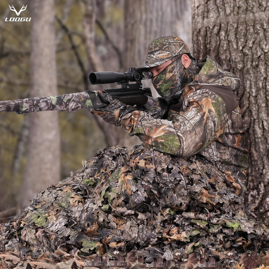 LOOGU Heavy Duty Netting Camo Netting Custom Size