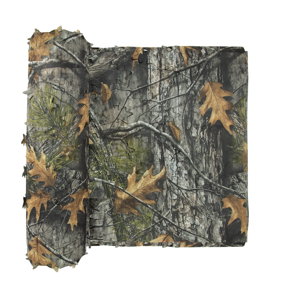 LOOGU Leaf Cutting Camo Netting Nonwoven Fabric-Reversible Super Tree Camo