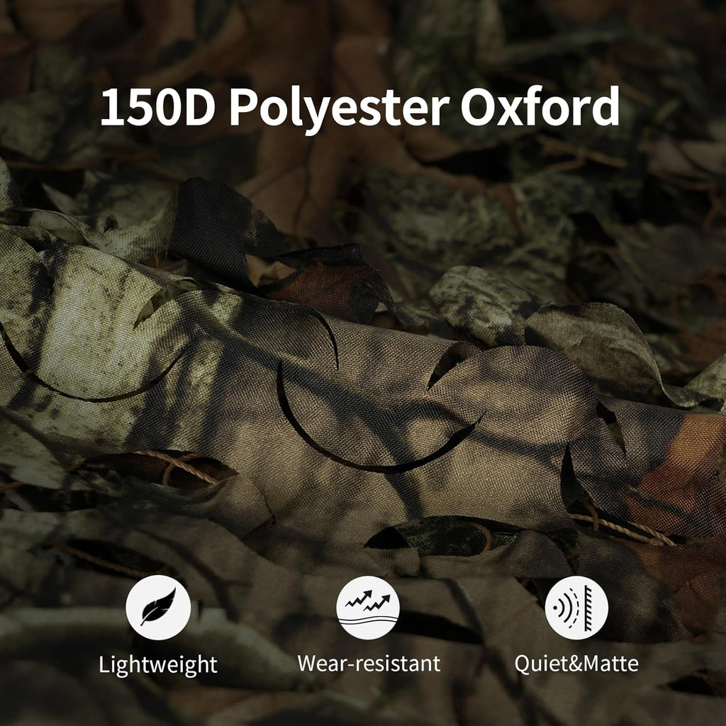 LOOGU Heavy Duty Netting Camo Netting Custom Size