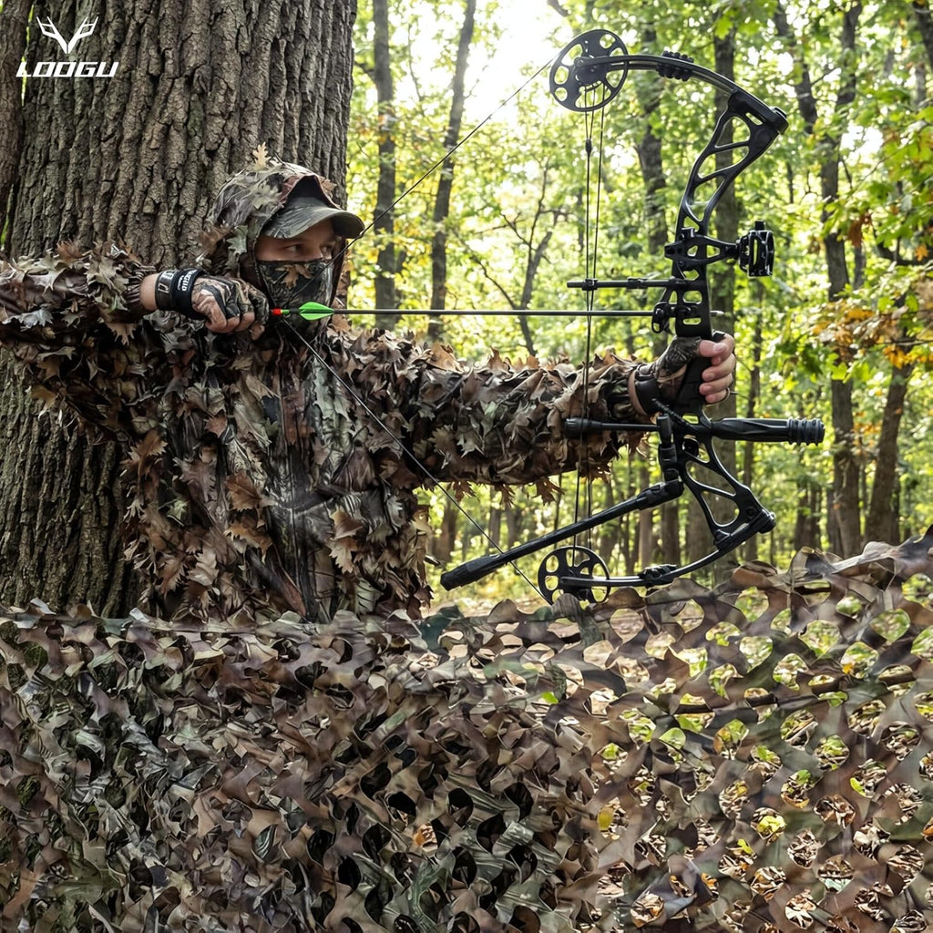 LOOGU BULK ROLLS Camo Netting Custom Size