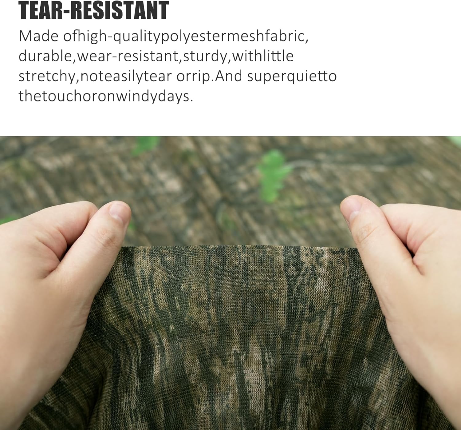 LOOGU Camo Scarf, Face Veil Ents Green 1M x 1M