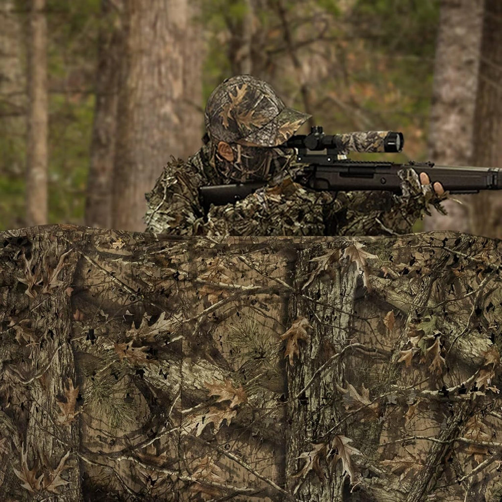 LOOGU Leaf Cutting Hunting Camo Netting Super Tree Camo