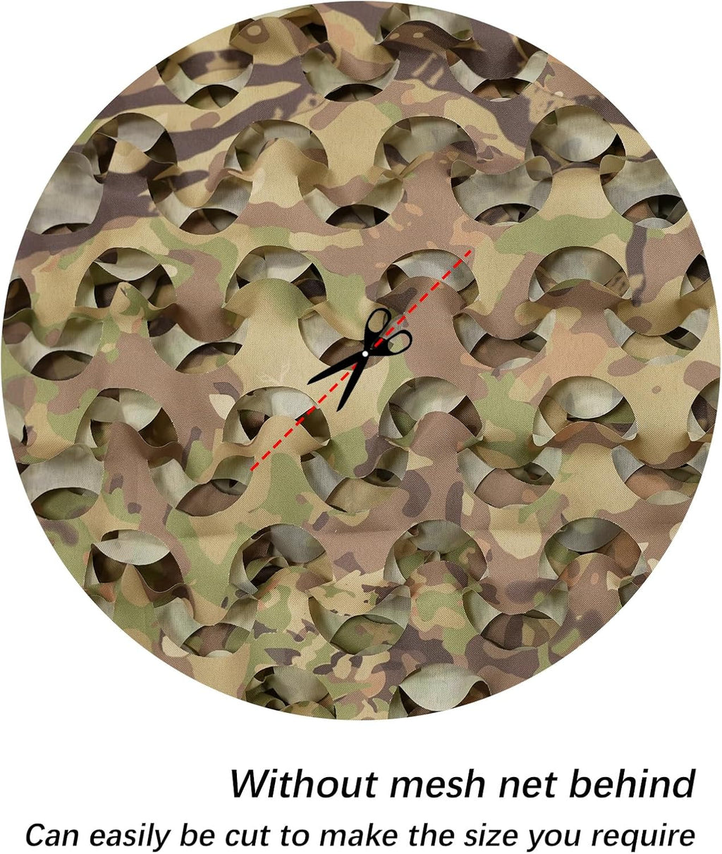LOOGU BULK ROLLS Camo Netting Custom Size