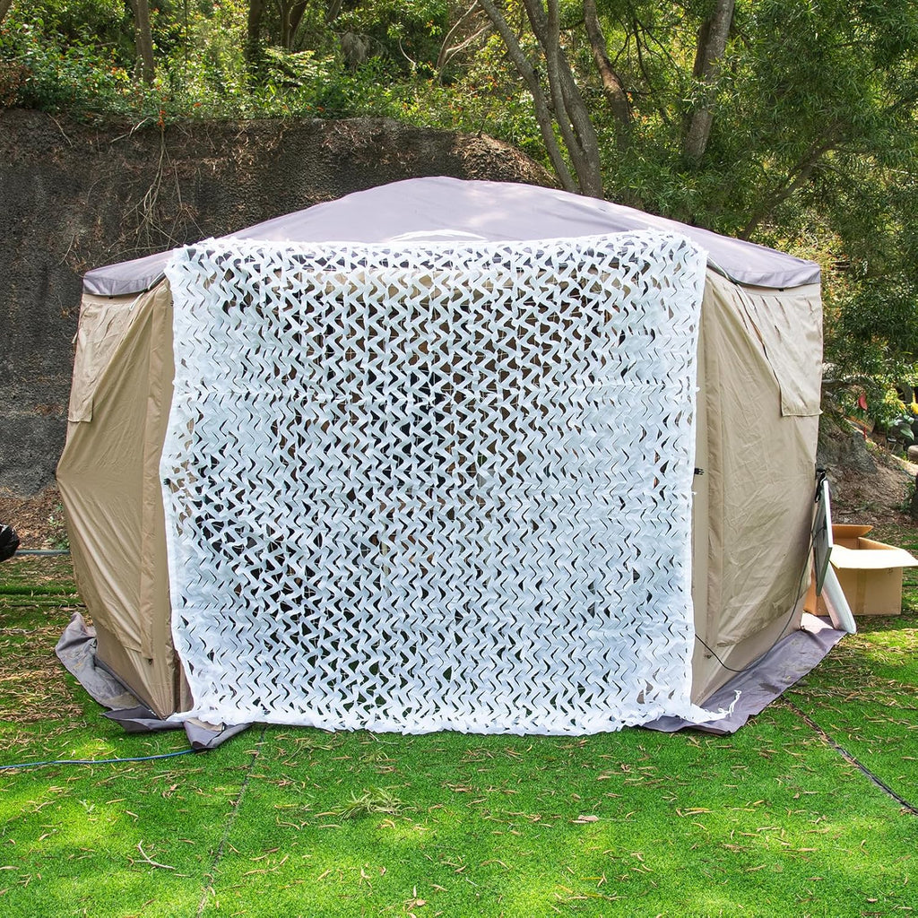 LOOGU Camo Netting Camping Military Hunting Solid
