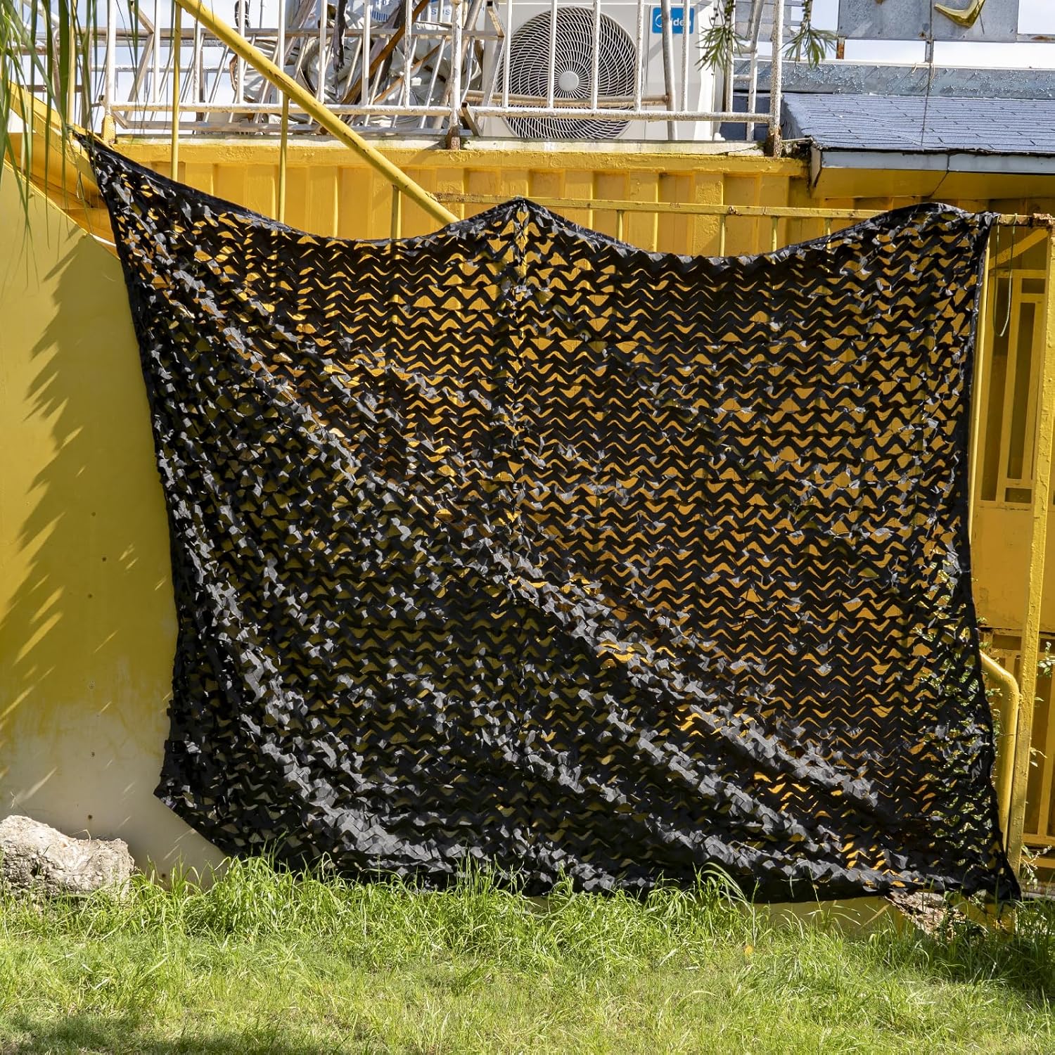 LOOGU Camo Netting Camping Military Hunting Solid