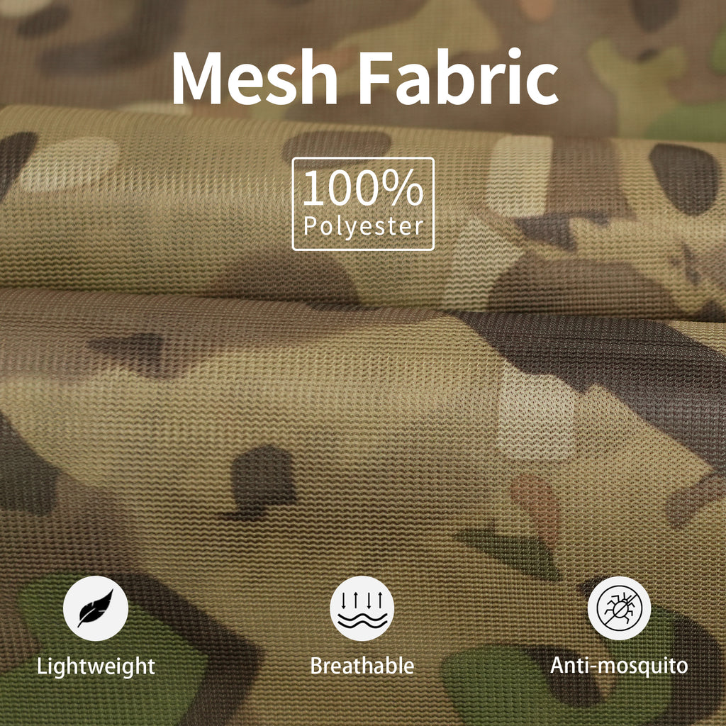 LOOGU Mosquito Suits, Net Bug Pants & Jacket Hood Sets - Ultra-fine Mesh